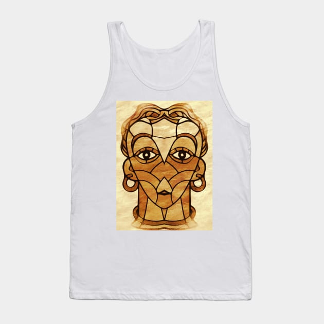 portrait cubism Tank Top by MGphotoart